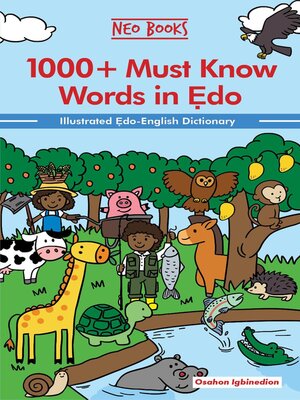 cover image of 1000+ Must Know words in Edo